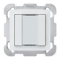 UP-Taster kallysto B KNX 2× s/e-link weiss