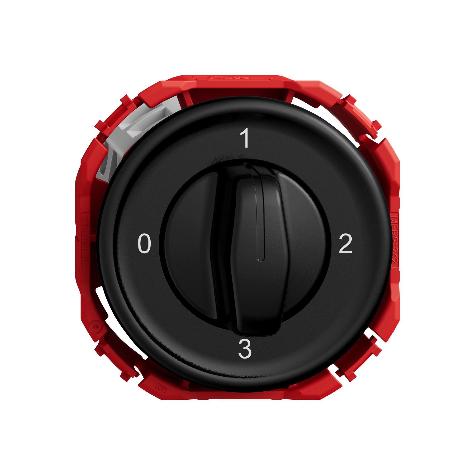 Interrupteur rotatif STANDARDdue SNAPFIX® manette commut.multiple 5/1L no