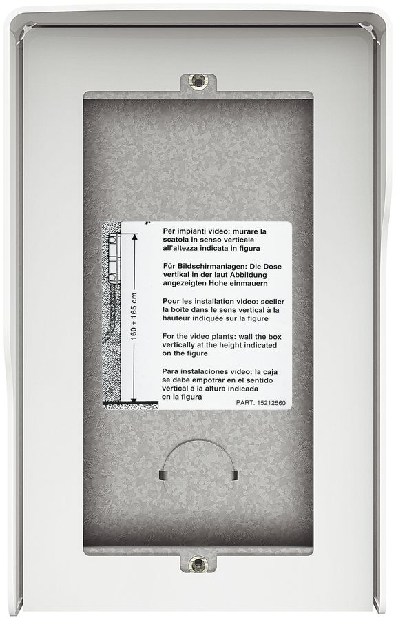 Scatola AP Sfera 2 moduli bianco