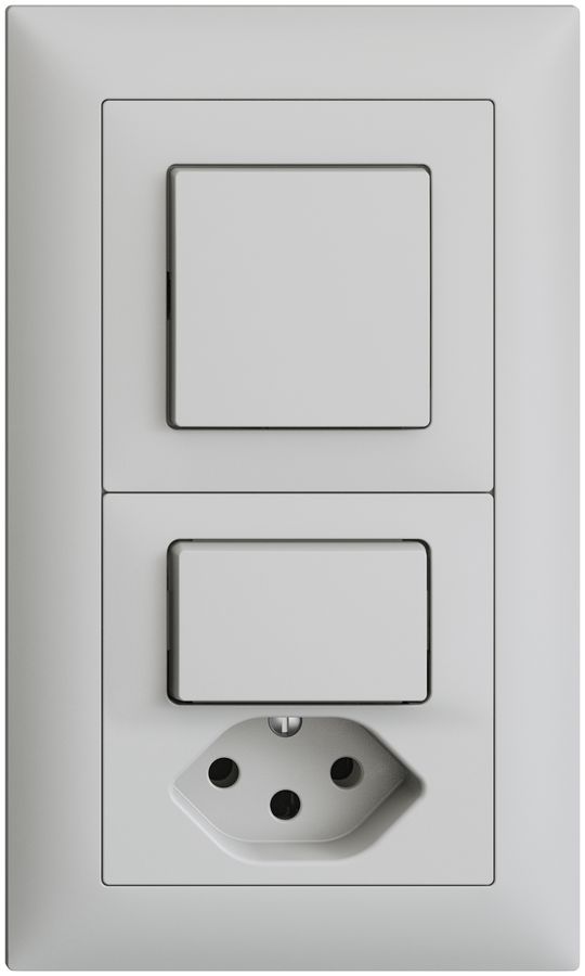 UP-Kombination EDIZIOdue 3/1P+3/T13 hellgrau