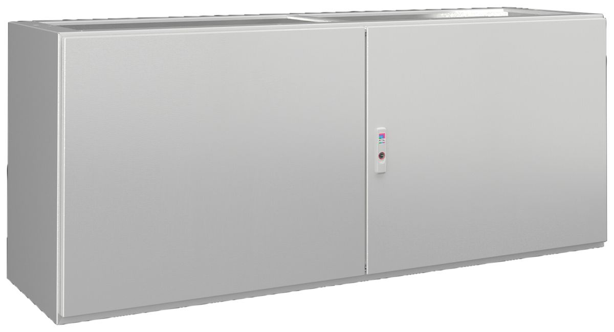 Partie inférieure Rittal CX 1600×675×500mm acier 2×portes gris IP55