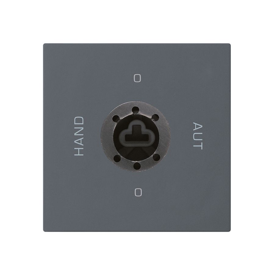 Einsatz zu Schlüsselschalter 0-Hand-0-Aut. kallysto 2/1L anthrazit für Schloss