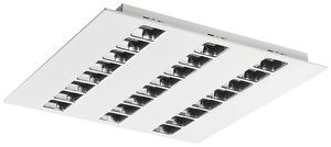 EB-LED-Deckenleuchte Sylvania OPTIX 625 ALU 26W 3600lm 4000K DALI weiss