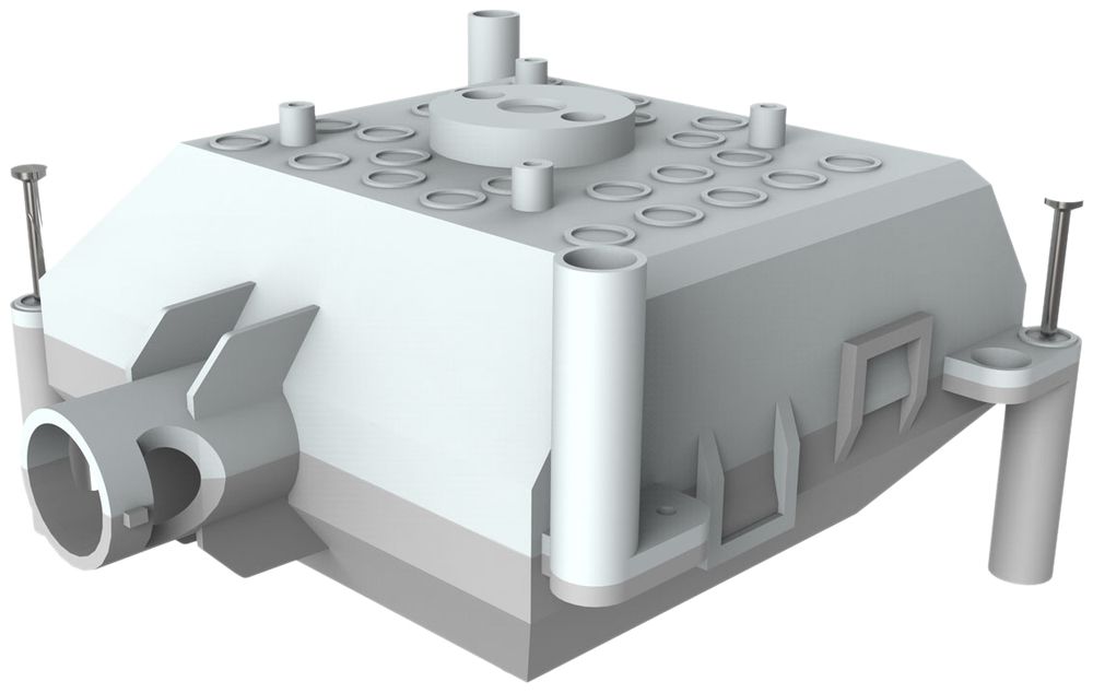 EB-Gehäuse Spotbox Stern Ø 35/70mm