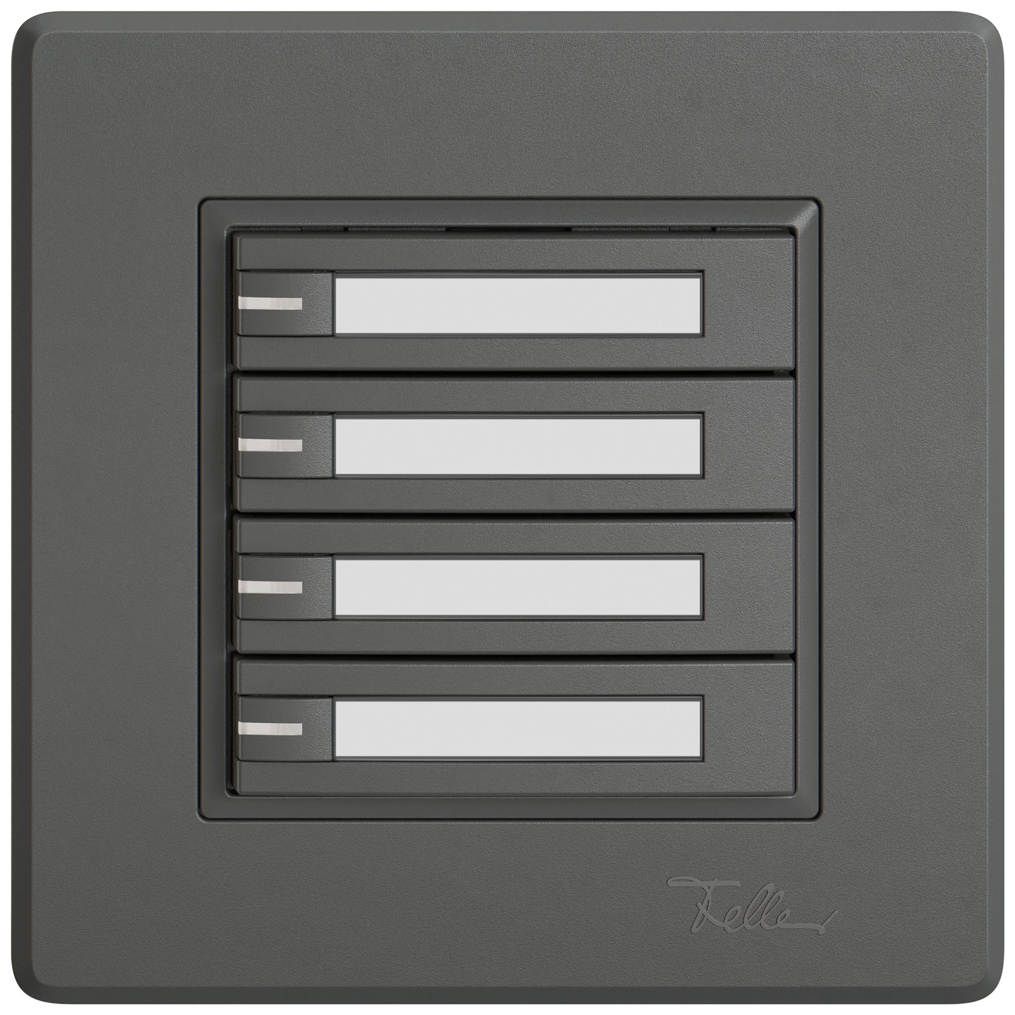 UP-Universaltaster EDIZIO.liv UNI SNAPFIX® 12…48V m.LED blau 4× 1-Tbed.Pap.dgu