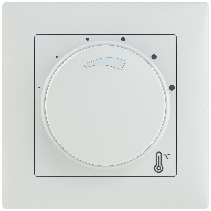 UP-Raumthermostat ABB SIDUS B heizen/kühlen NO 230VAC/10A 5…30°C ws
