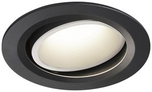 Downlight LED SLV NUMINOS MOVE L 25.4W 2450lm 4000K 40° VAR Ø160×86mm no/bc