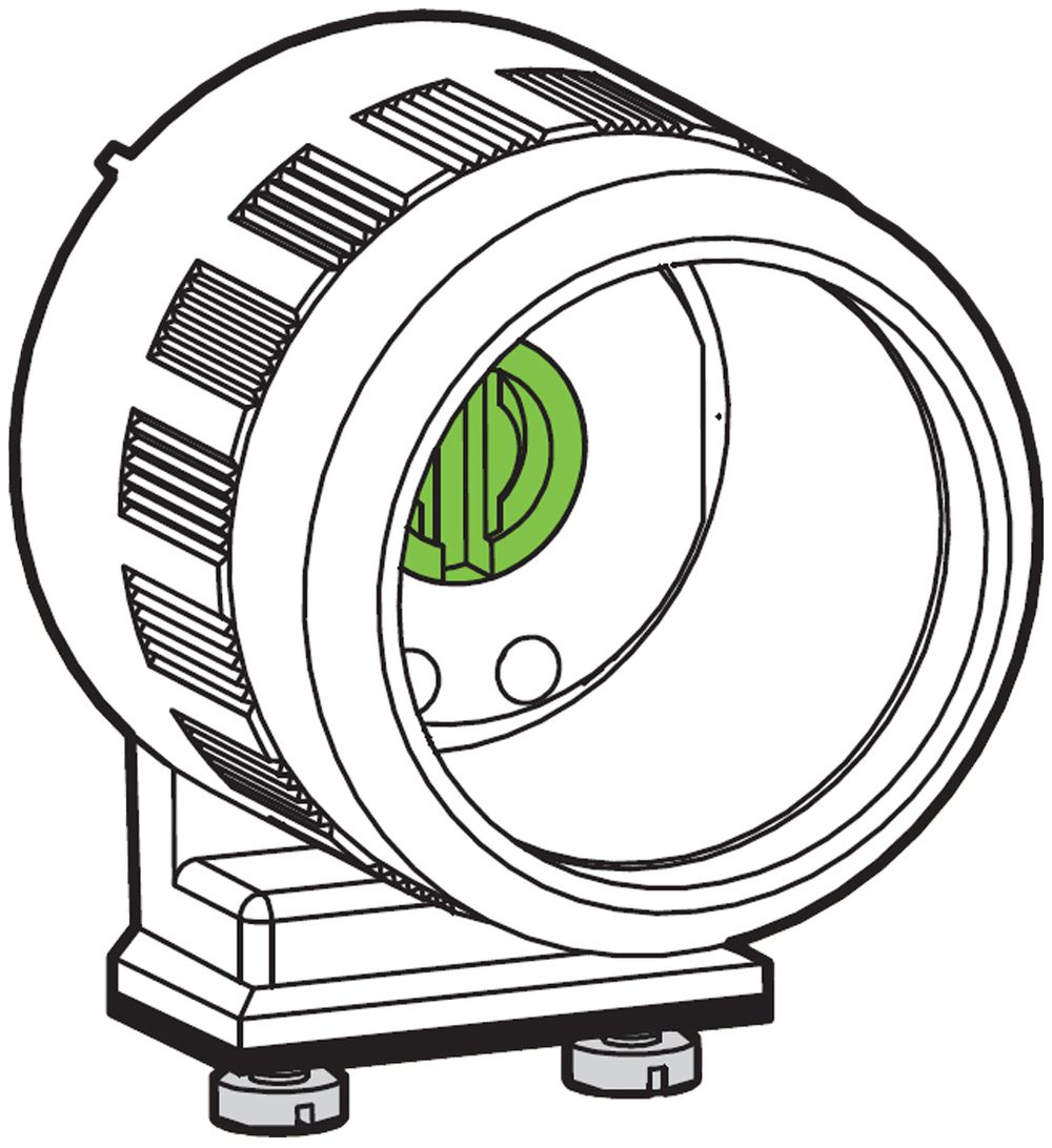 Fassungssockel G13 14…65W mit Silikondichtung