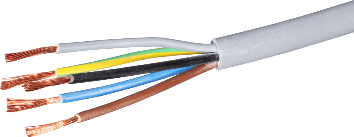 Câble d'appareil 5x1,5mm² 3LNPE s.halog. grc