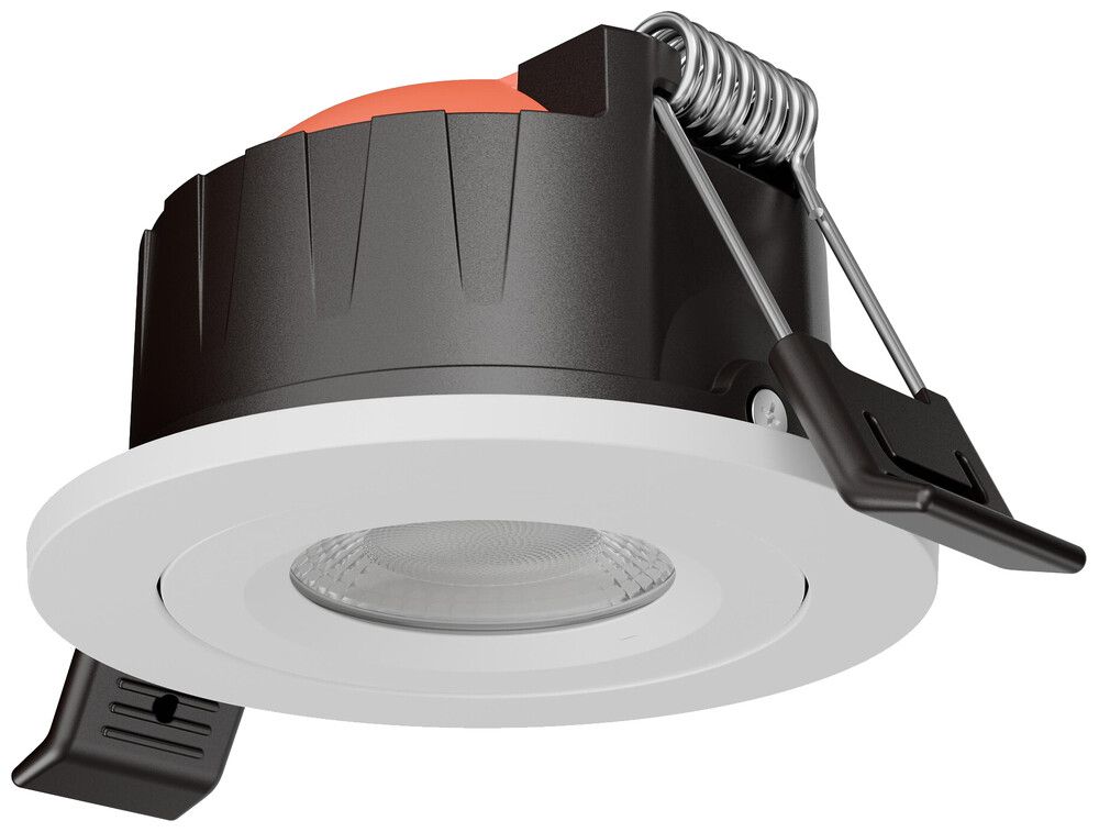 EB-LED-Spot LEDVANCE SP CBO 6W 600lm 2700…4000K IP65 WB Ø68mm weiss