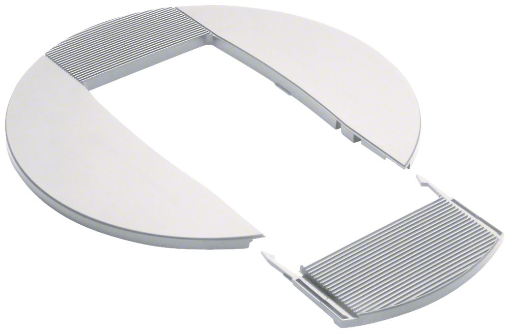 Deckenabdeckung zu tehalit DA200, 2× verkehrsweiss