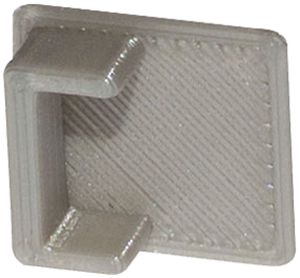 Endkappe DOTLUX DXF4/W Kunststoff 13×12×5mm grau