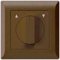 UP-Storendrehschalter/taster umschaltbar KLI braun