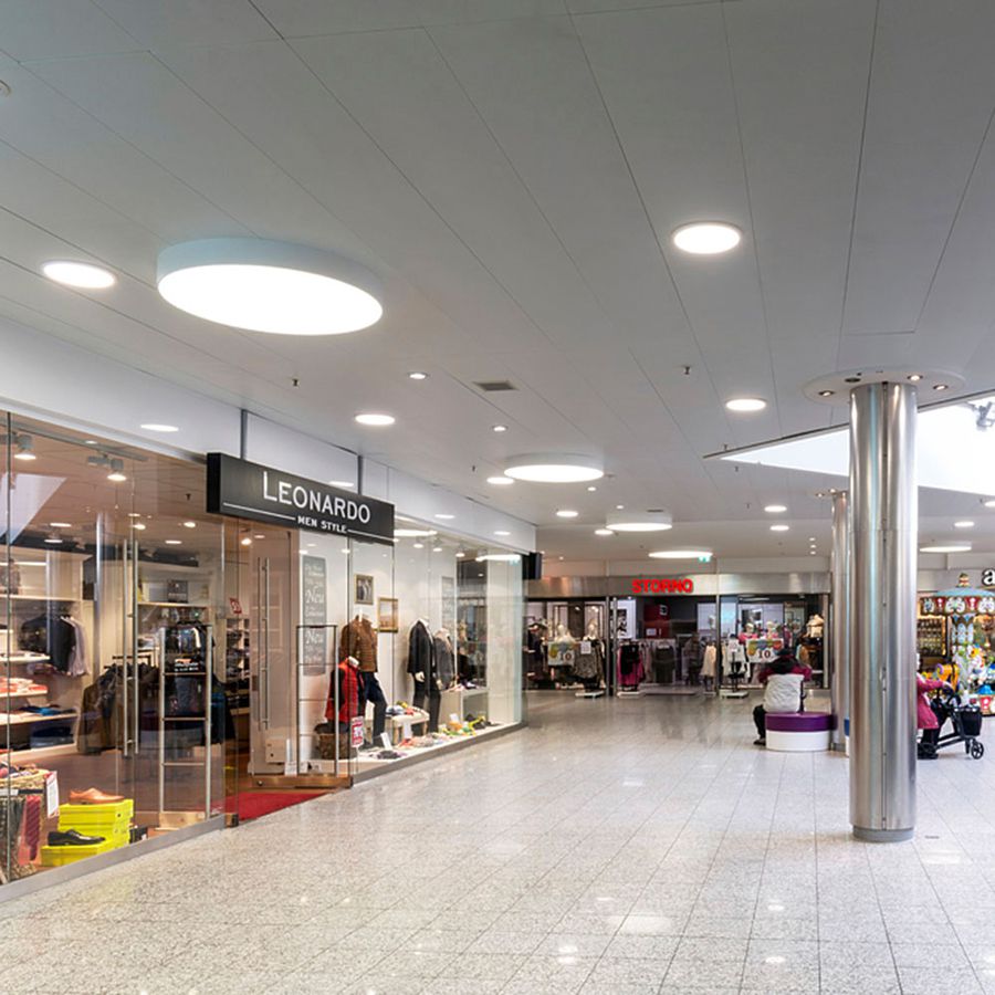 Downlight LED AP/INS CIRCLEunisize 10W, 1010lm, 3000K, Ø165×22mm, bianco