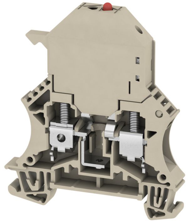 Sicherungs-Reihenklemme Weidmüller WSI /LD 250AC LLC Schraub.6mm² TS35 beige