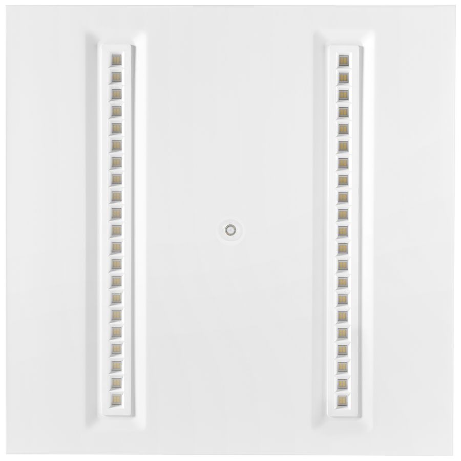 EB-LED-Deckenleuchte Sylvania OptiClip 600 PIR 27W 3300lm 840 IP40 DIM weiss