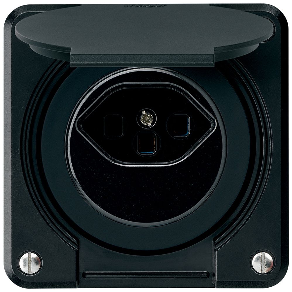 Prise ENC robusto type 23 noir