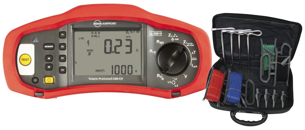 Installationstester AMPROBE TELARIS ProInstall-200-CH-ELEC+