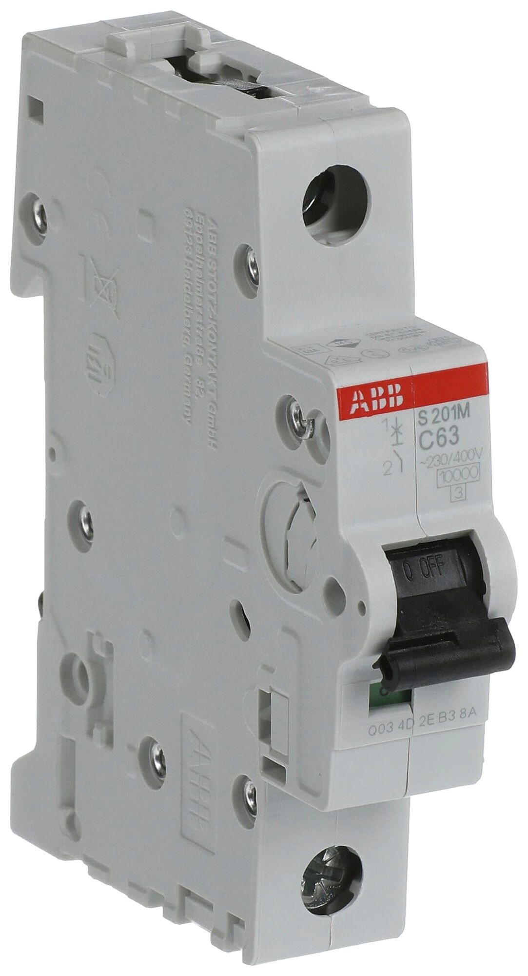 Leitungsschutzschalter ABB S201M-C63 63A C 10kA