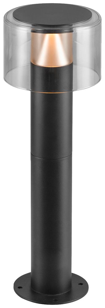 LED-Pollerleuchte SLV TAHA 10W 450lm 2200…2700K IP65 Ø150×482mm schwarz