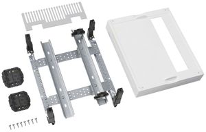 Baustein Hager univers N 300×250mm für REG und Reihenklemmen senkrecht