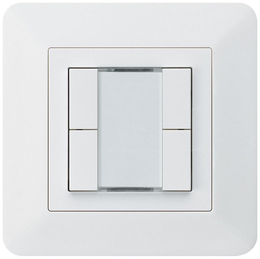 Poussoir ENC kallysto.trend KNX 4×s/e-link blanc