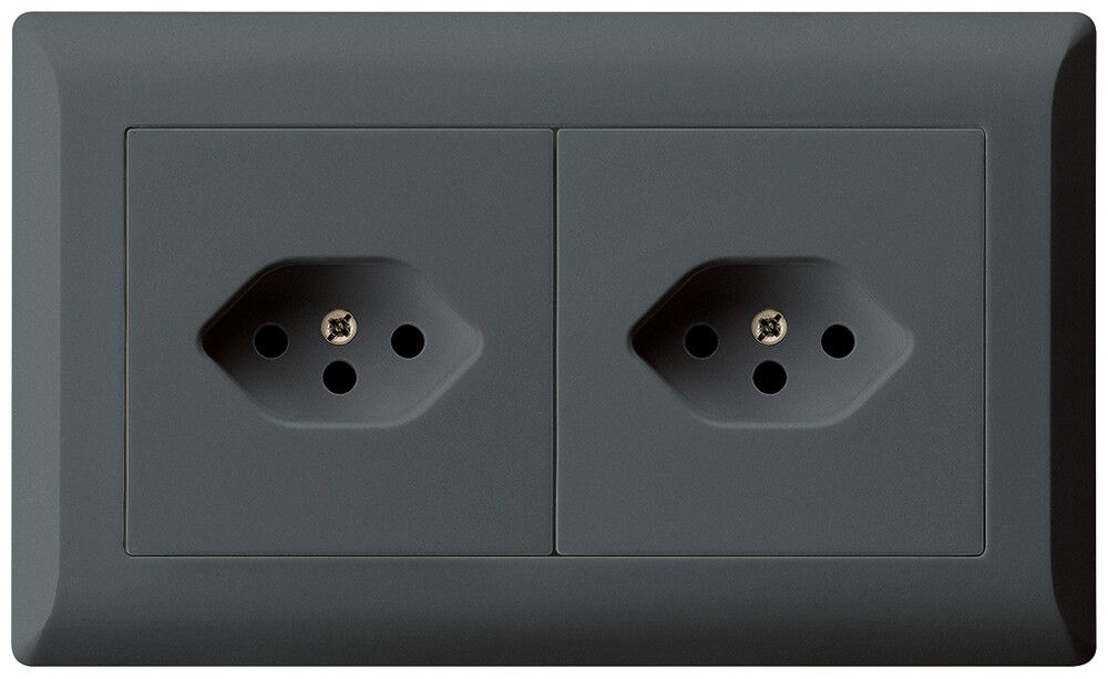 UP-Kombination kallysto.line Gr.I-I horizontal 2×Typ 13 anthrazit