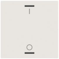 Bascule MDT BE-TAL60W111.B1 1t/2a p.touches tactiles blanc mat "I/O"