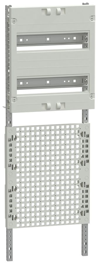 Kit de montage combiné SE Pragma a.barre profilée 1 part 2r DIN 3r média