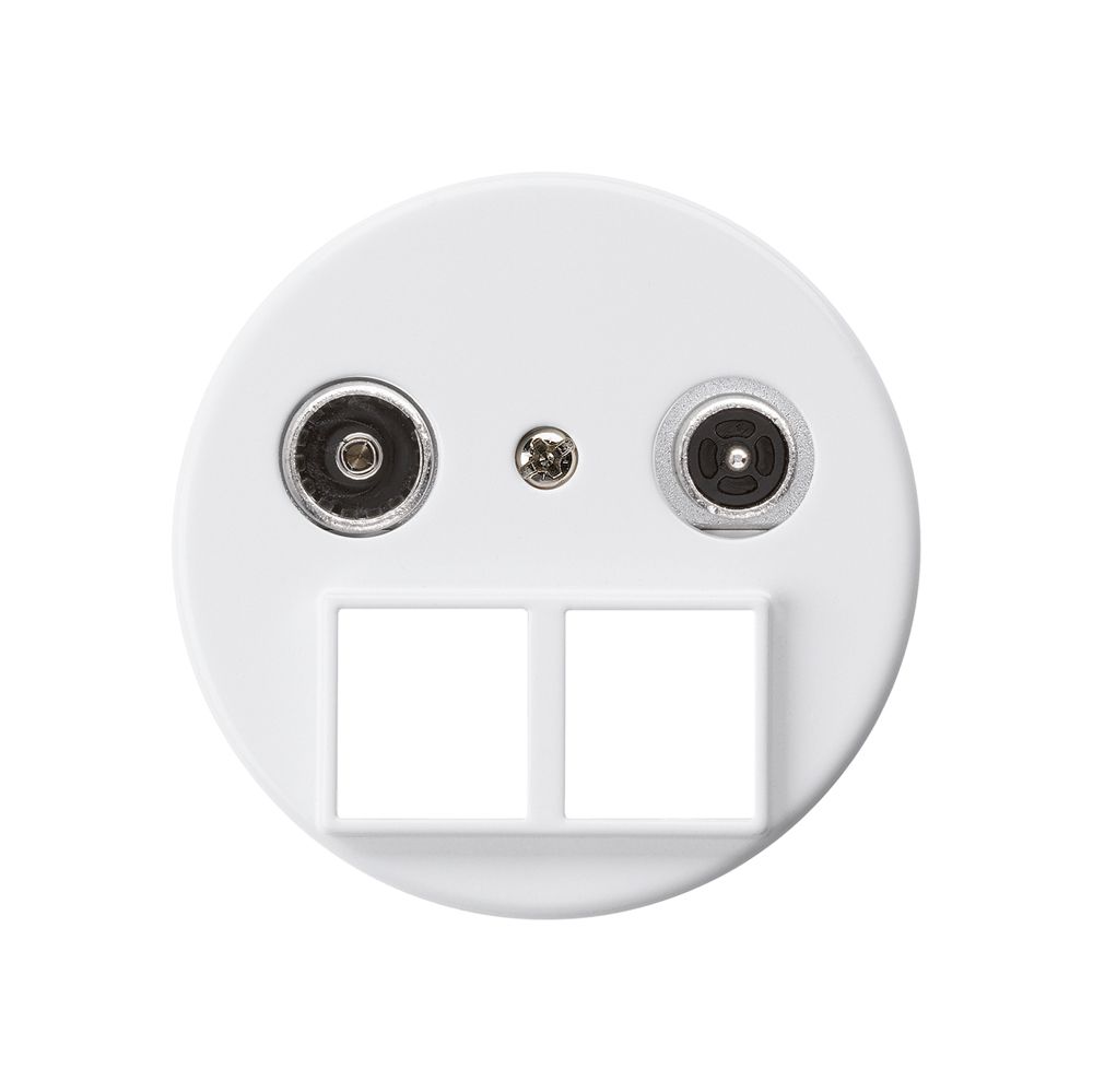 Presa multimedia basico TV-R mont.A 11dB 2GHz bianco