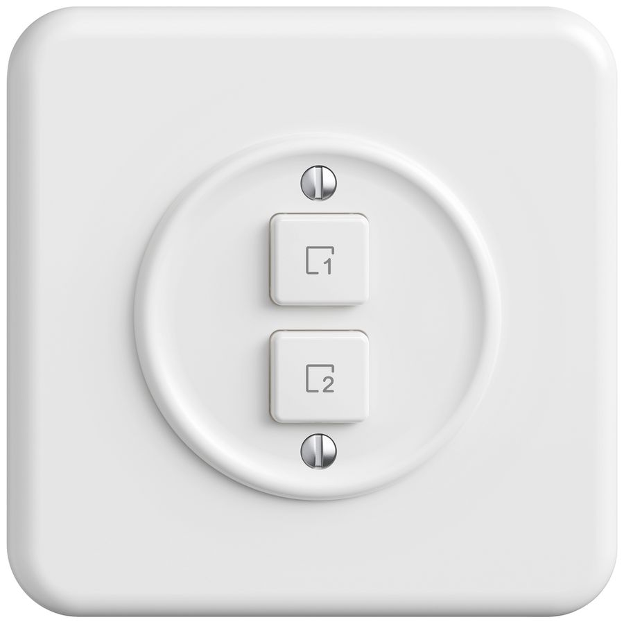 Commande pour poussoir scènes ENC STANDARDdue Wiser 2 scènes 2t bc