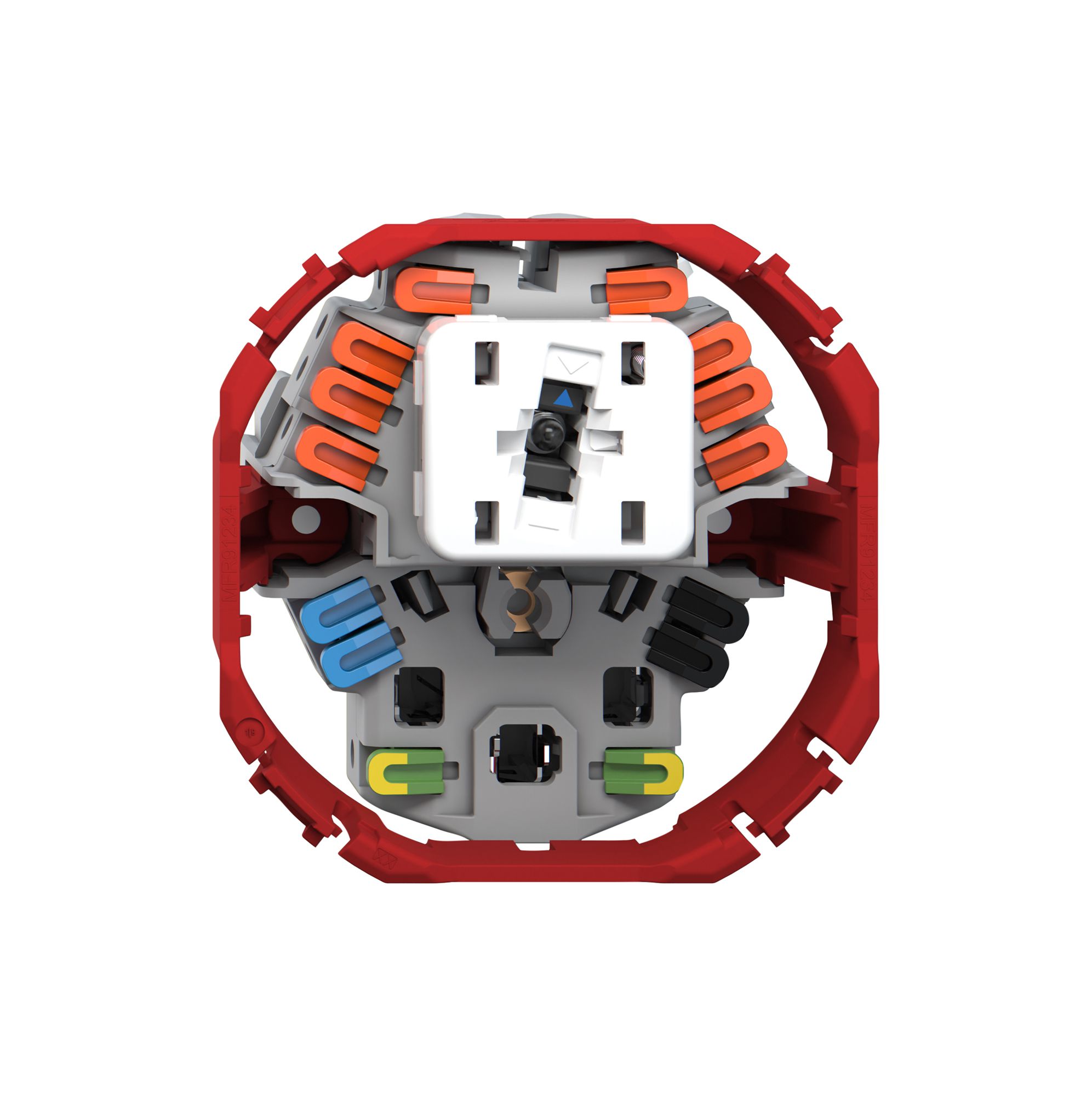 Combinaison Feller SNAPFIX® S6L+T23 éclairage latéral bl