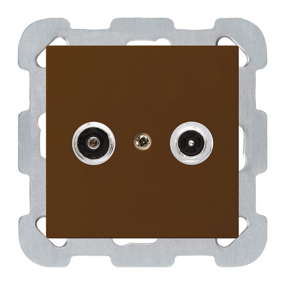 Prise antenne ENC kallysto R/TV montage B 19dB 2GHz brun