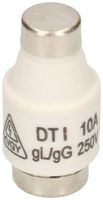 D-Sicherung MH DT-I 10A rot 250V träge 10kA gG Ø35×16mm 5 Stück