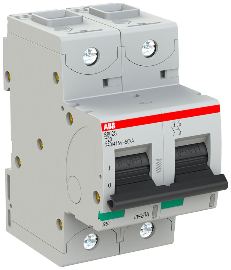 Leitungsschutzschalter ABB S802S-D 20A 50kA