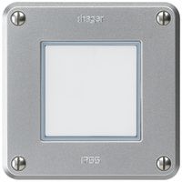 UP-LED-Leuchte robusto C IP55 aluminium LED rot/grün