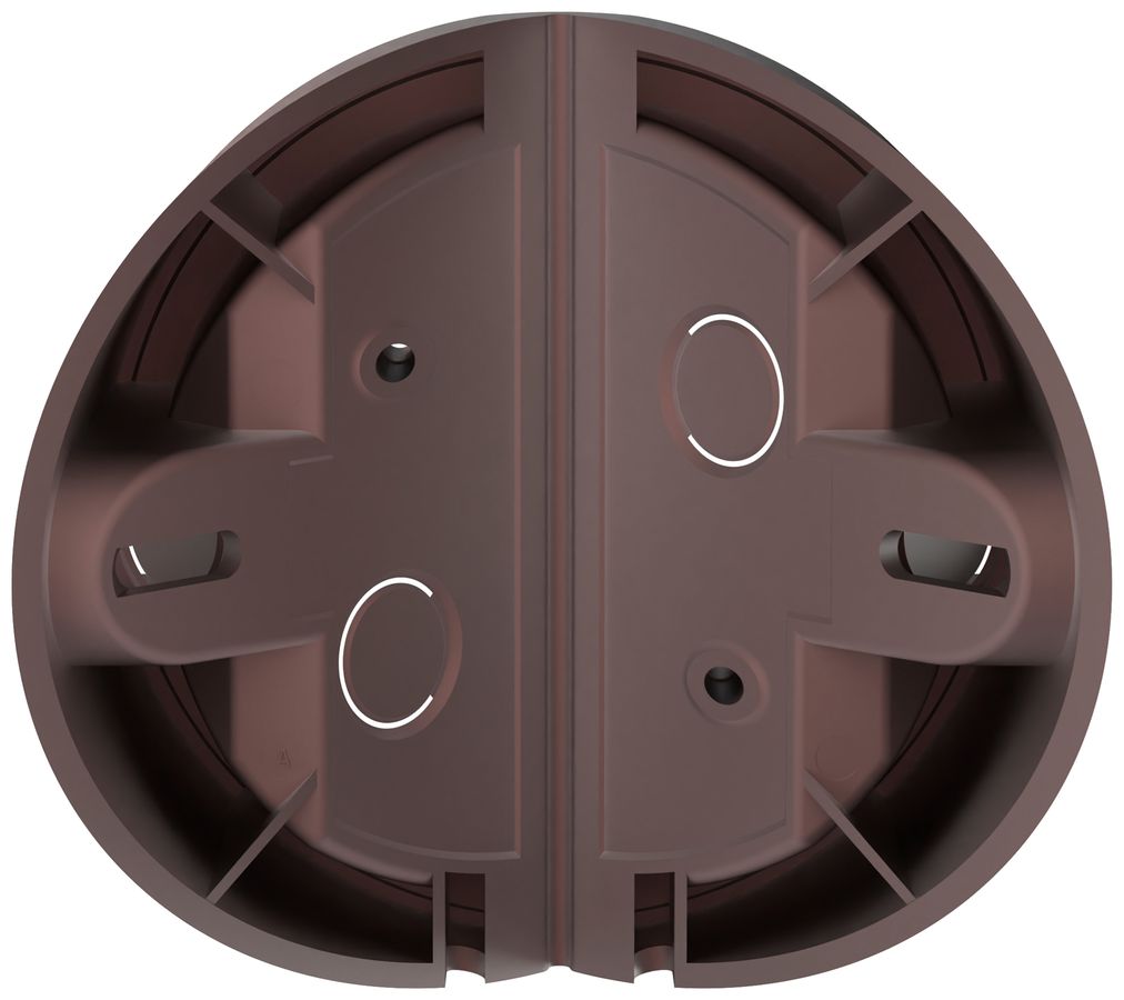 Montageadapter ABB Busch-Wächter PRO braun