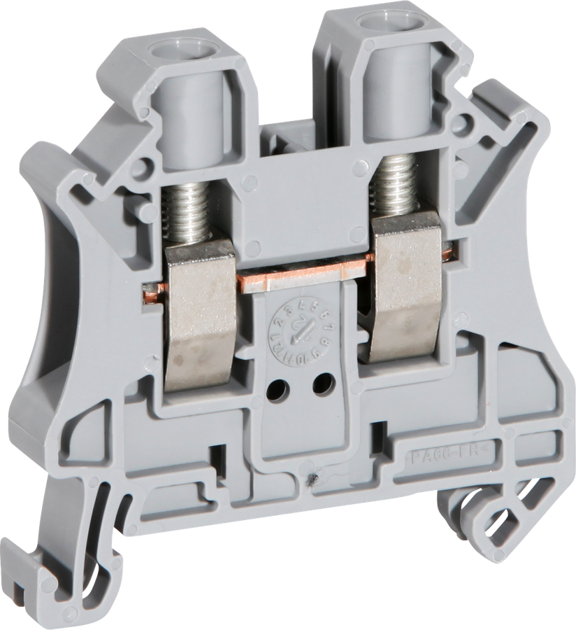 Reihenklemme 0.2…10mm² Schnellanschluss grau