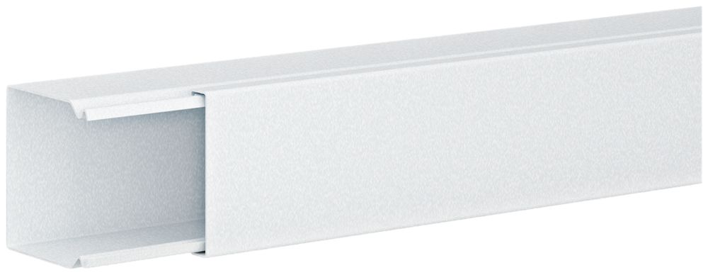 Installationskanal tehalit LFS 30×30mm Stahlblech verkehrsweiss