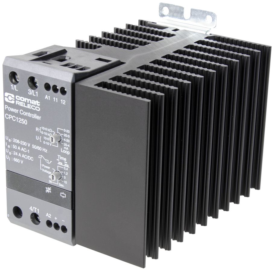 Convertitore analogico ComatReleco CPC1250, 24VUC, 50A (AC-1) 230/380…480VAC
