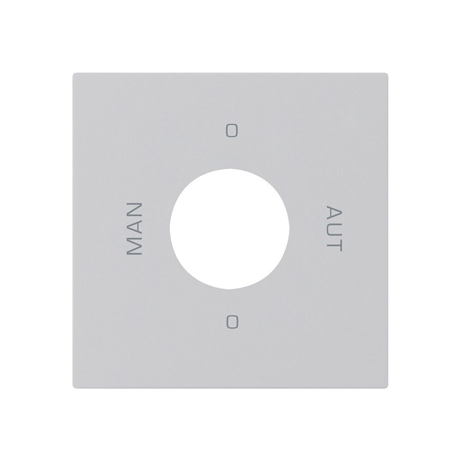Kit frontale per interruttore chiave S2 60×60 kallysto 0-Man-0-Aut.grigio chiaro