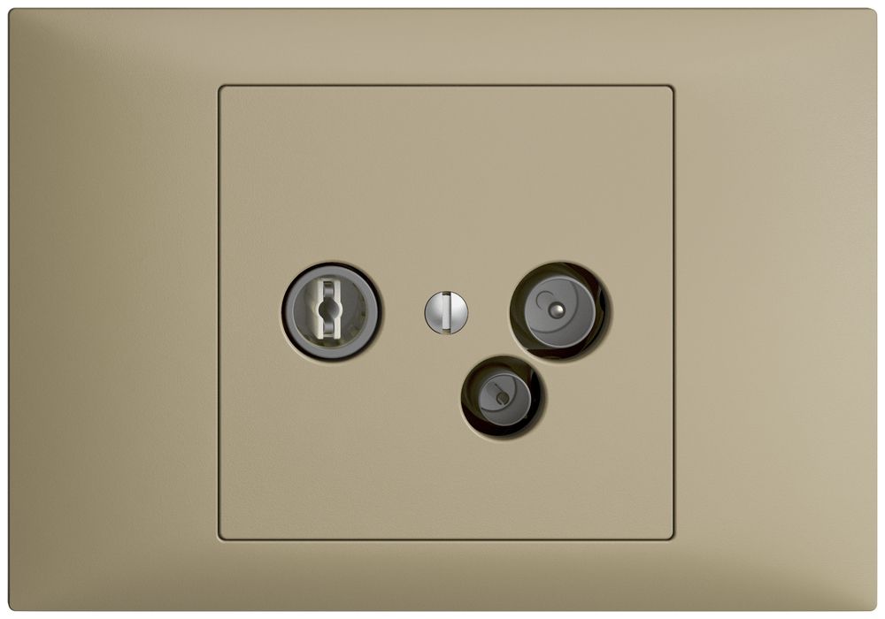 EB-Datendose TV-R DD15 5…65MHz EDIZIOdue sand