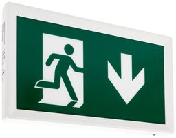 LED-Rettungszeichenleuchte Philips EM155C Wand/Decke 85lm 3h ST weiss