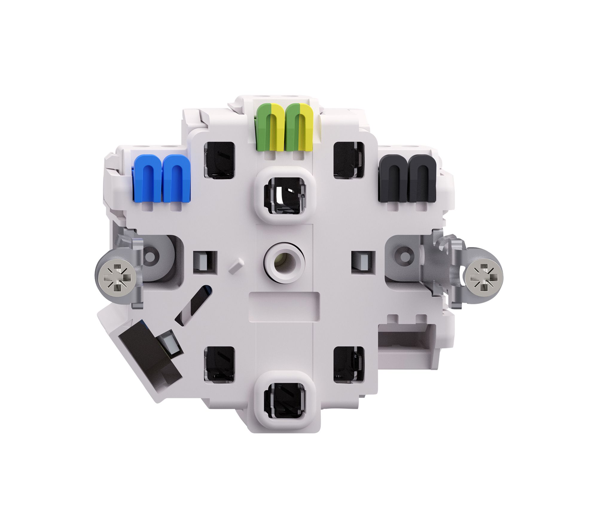 Einsatz Steckdose FH 2×T23 16A mit Steckklemmen