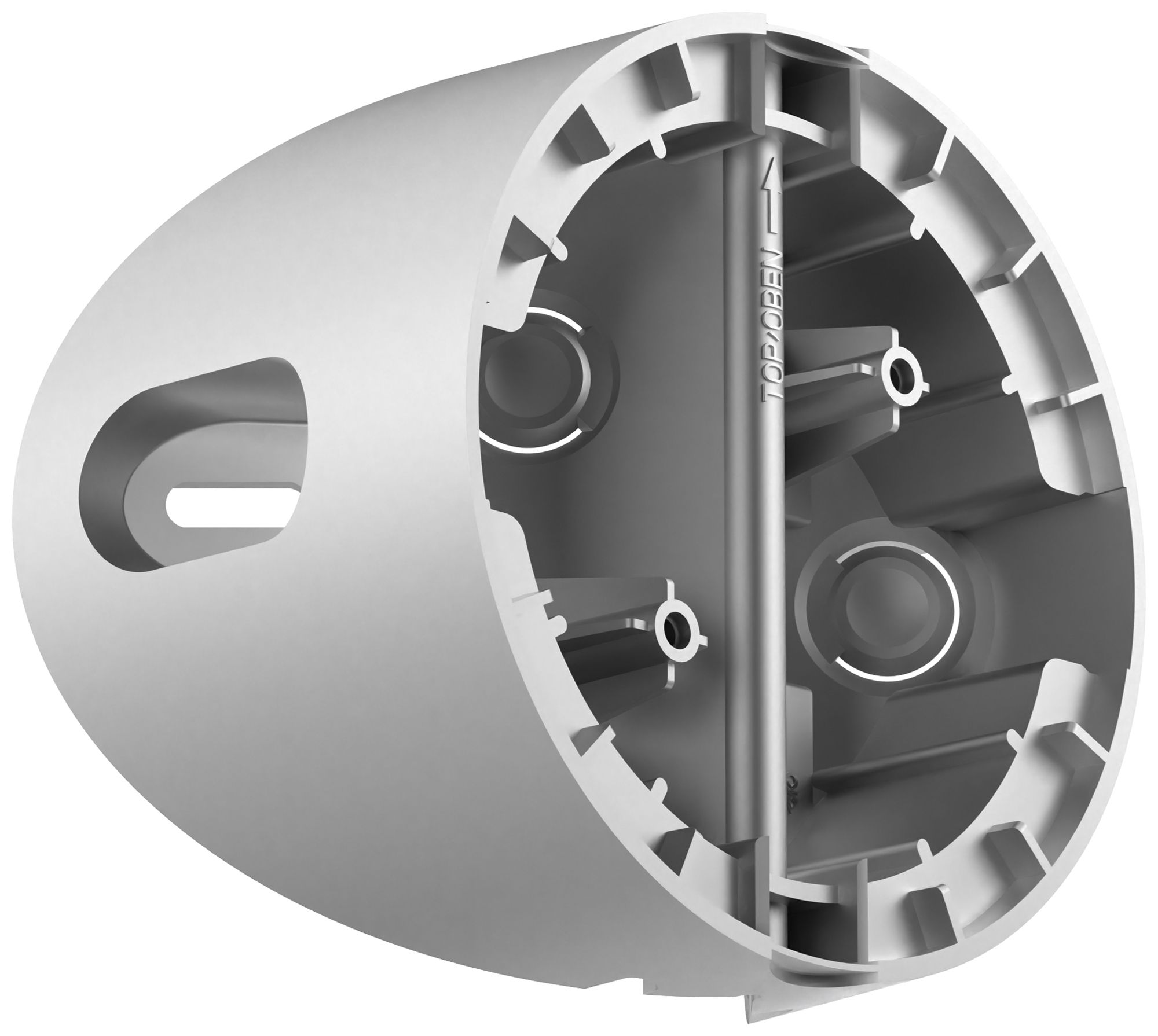 Montageadapter ABB Busch-Wächter PRO Aluminium