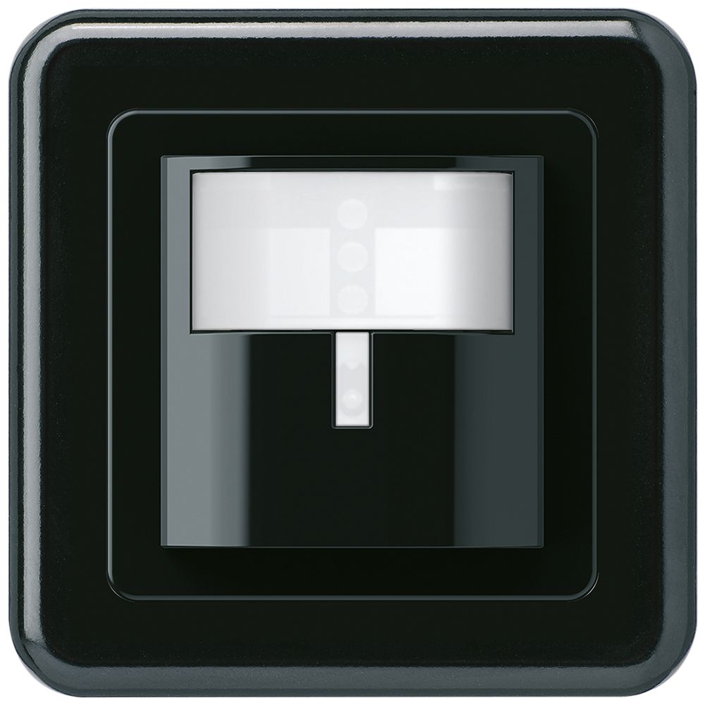 Rilevatore di movimento INC Hager basico C stazione secondaria nero