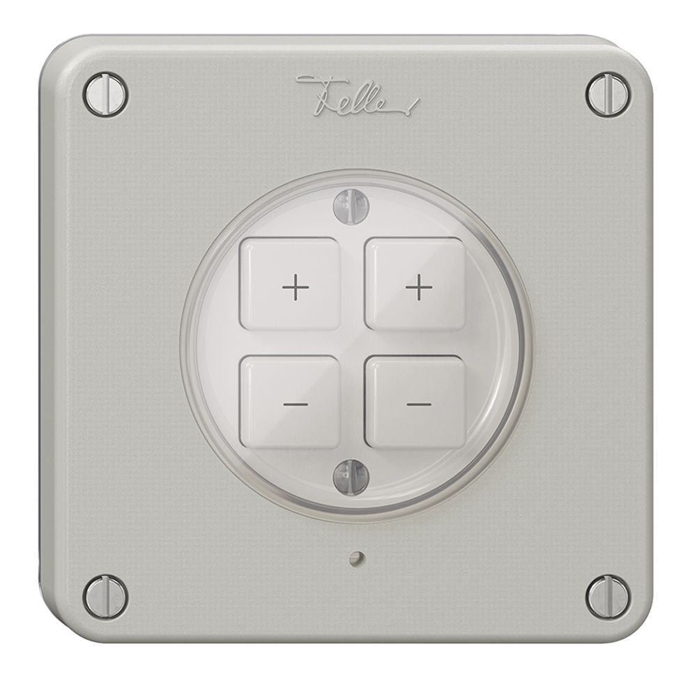 Dimmer Uni-LED 2K/4T NEVO Wiser N.CO lichtgrau