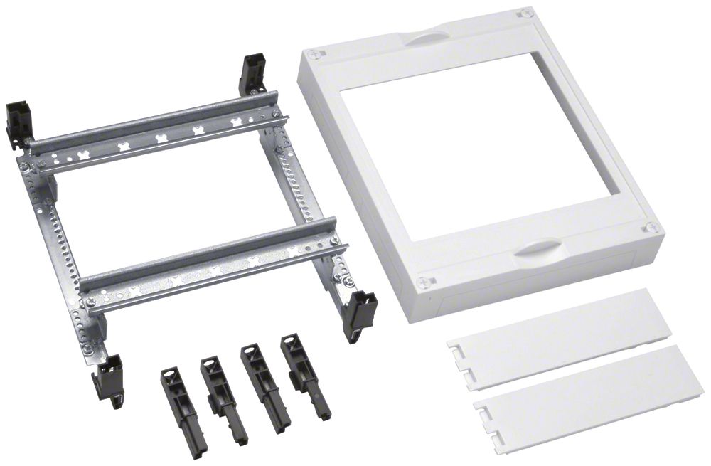 Kit Hager univers N 300×250mm pour 2 sectionneurs DIN00 sur rail DIN