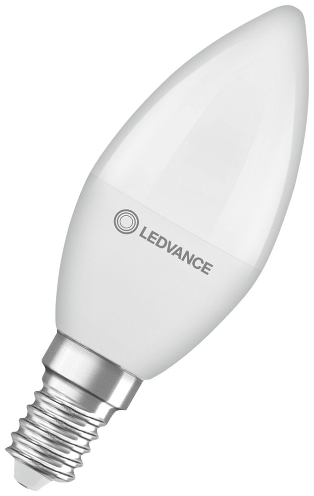 Lampada LED LEDVANCE CLAS B E14 2.8W 245lm 2700K Ø37×96mm B11 opaco
