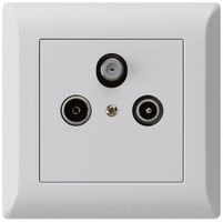 UP-Antennendose kallysto.line R/TV/SAT hellgrau